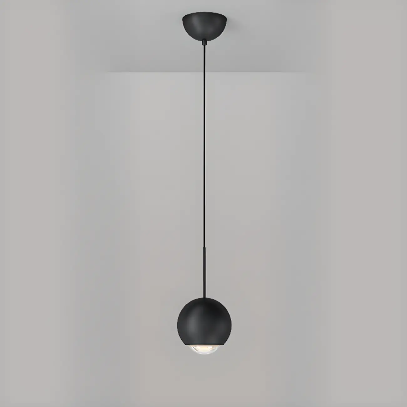 Modern Globe Dimmable LED Pendant Light for Bedroom | homeyfad