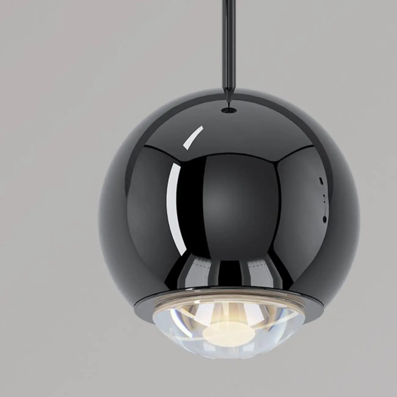 Modern Globe Dimmable LED Pendant Light for Bedroom | homeyfad