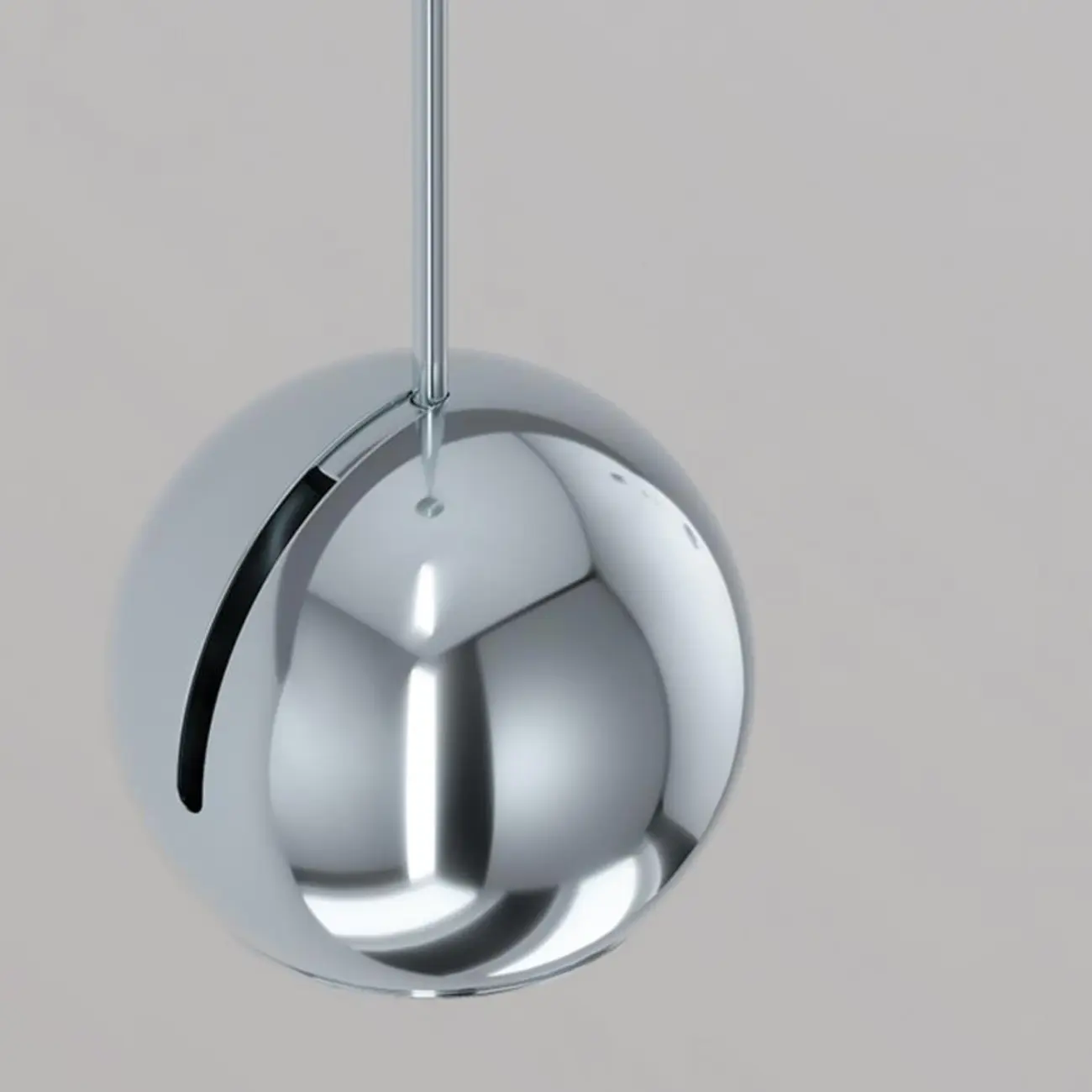 Modern Globe Dimmable LED Pendant Light for Bedroom | homeyfad