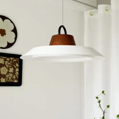 Modern Dimmable LED Pendant Light Adjustable Height for Kitchen Image - 3