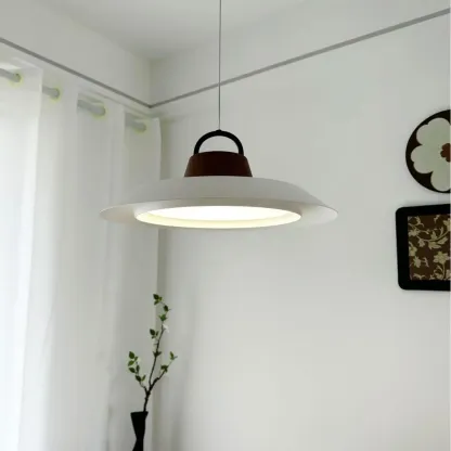 Modern Dimmable LED Pendant Light Adjustable Height for Kitchen Image - 2