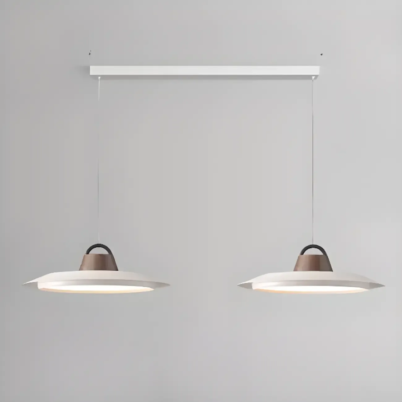 Modern Dimmable LED Pendant Light Adjustable Height for Kitchen Image - 5