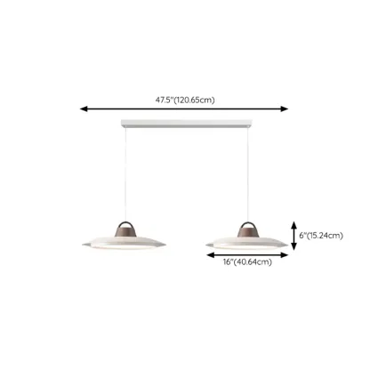 Modern Dimmable LED Pendant Light Adjustable Height for Kitchen Image - 12