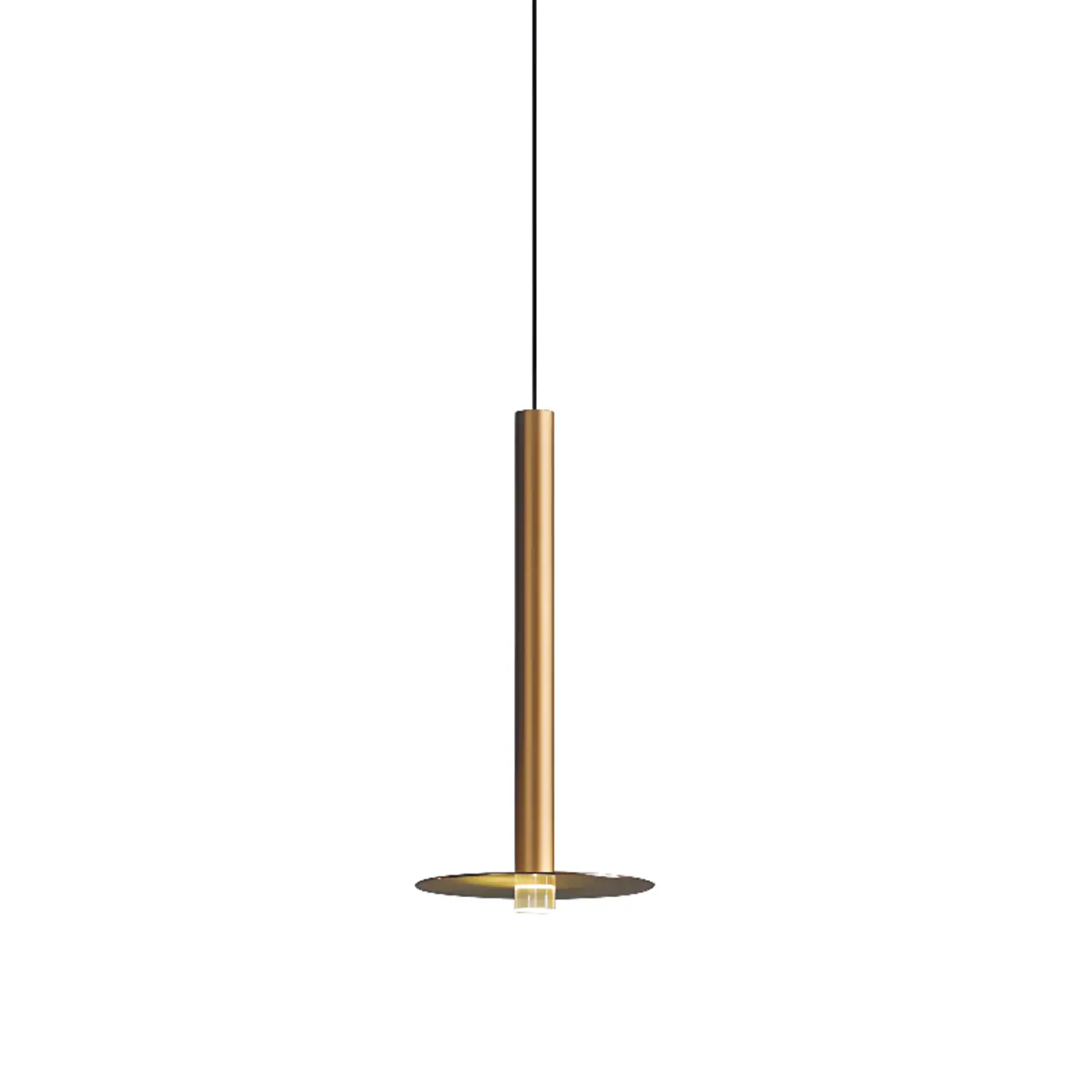 Modern Gold LED Pendant Light for Dining Room Image - 5 | homeyfad