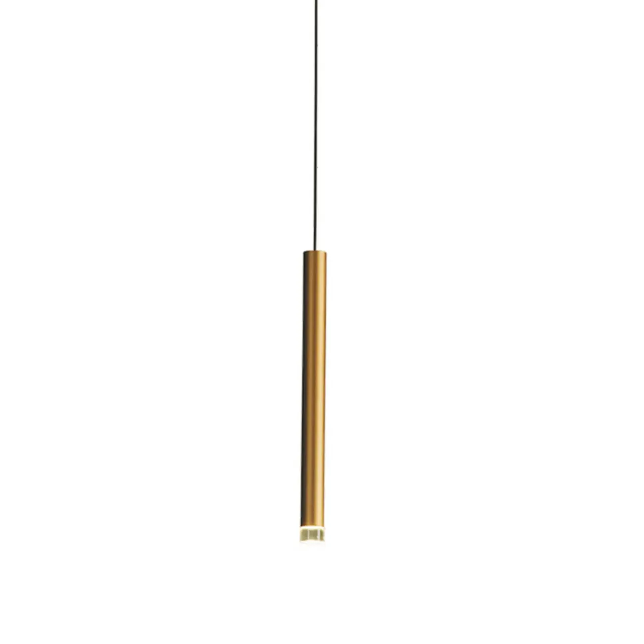 Modern Gold LED Pendant Light for Dining Room Image - 6