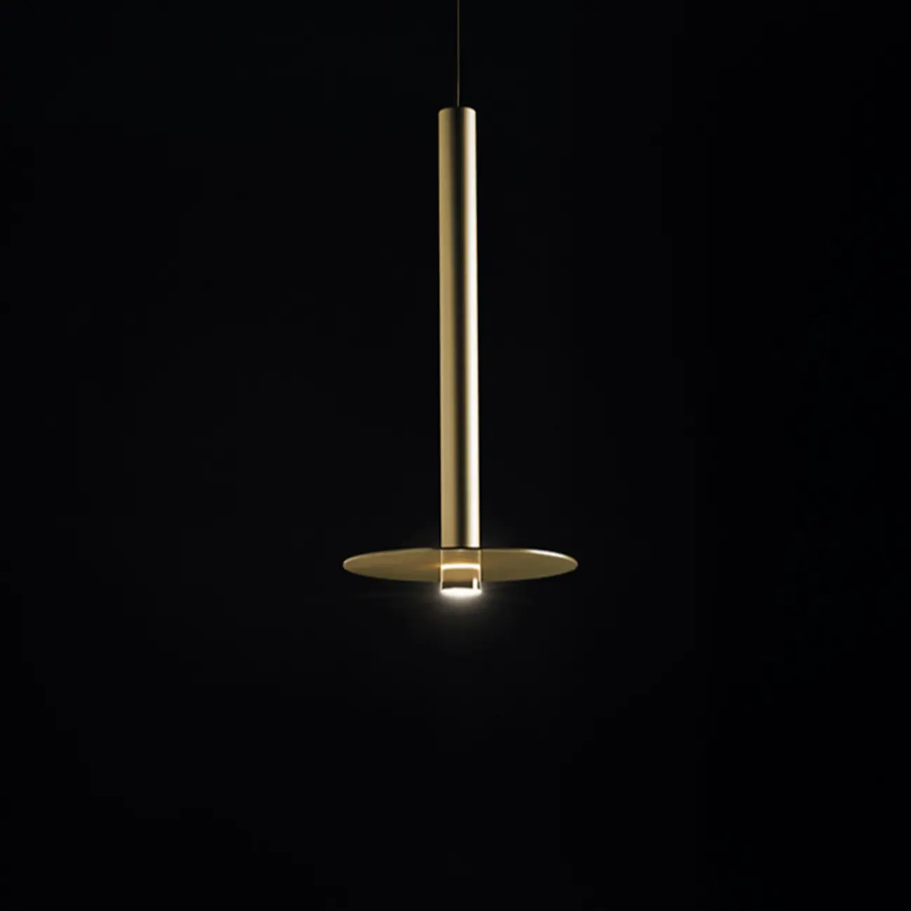 Modern Gold LED Pendant Light for Dining Room Image - 8 | homeyfad