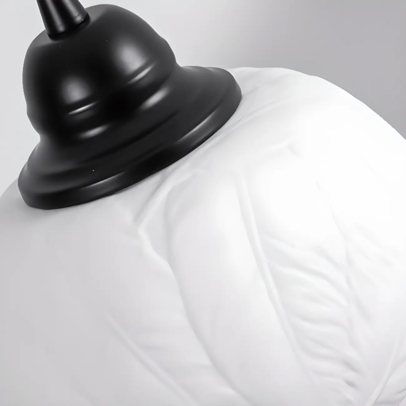 Modern White Ceramic Pendant Light Adjustable Height for Kitchen Image - 5 | homeyfad