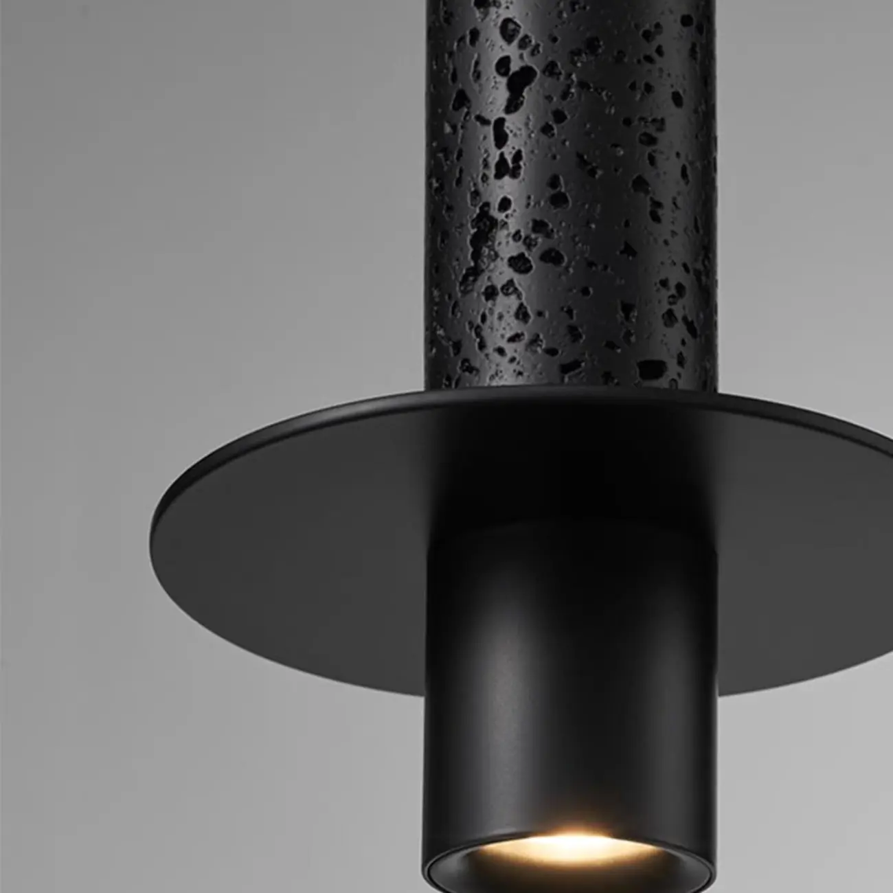 Stylish Mini Black Stone Pendant Light for Kitchen Island Image - 8 | homeyfad