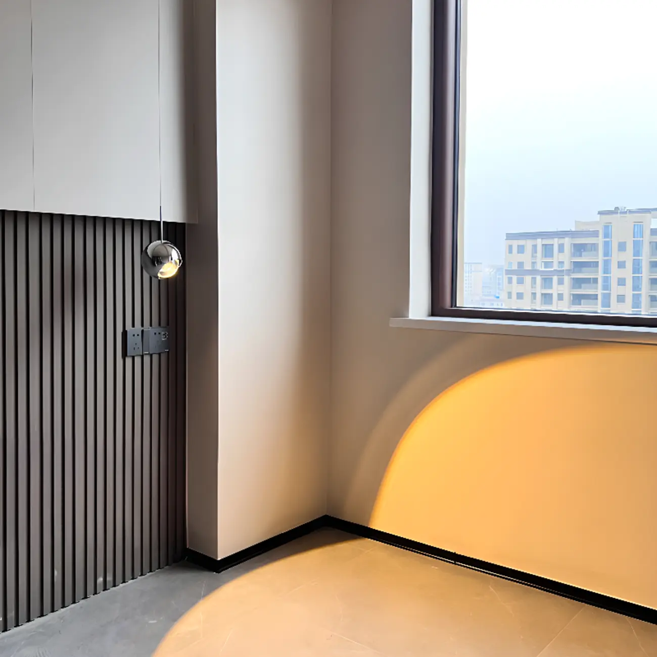 Modern Chrome Glass Globe Adjustable Pendant Light | homeyfad