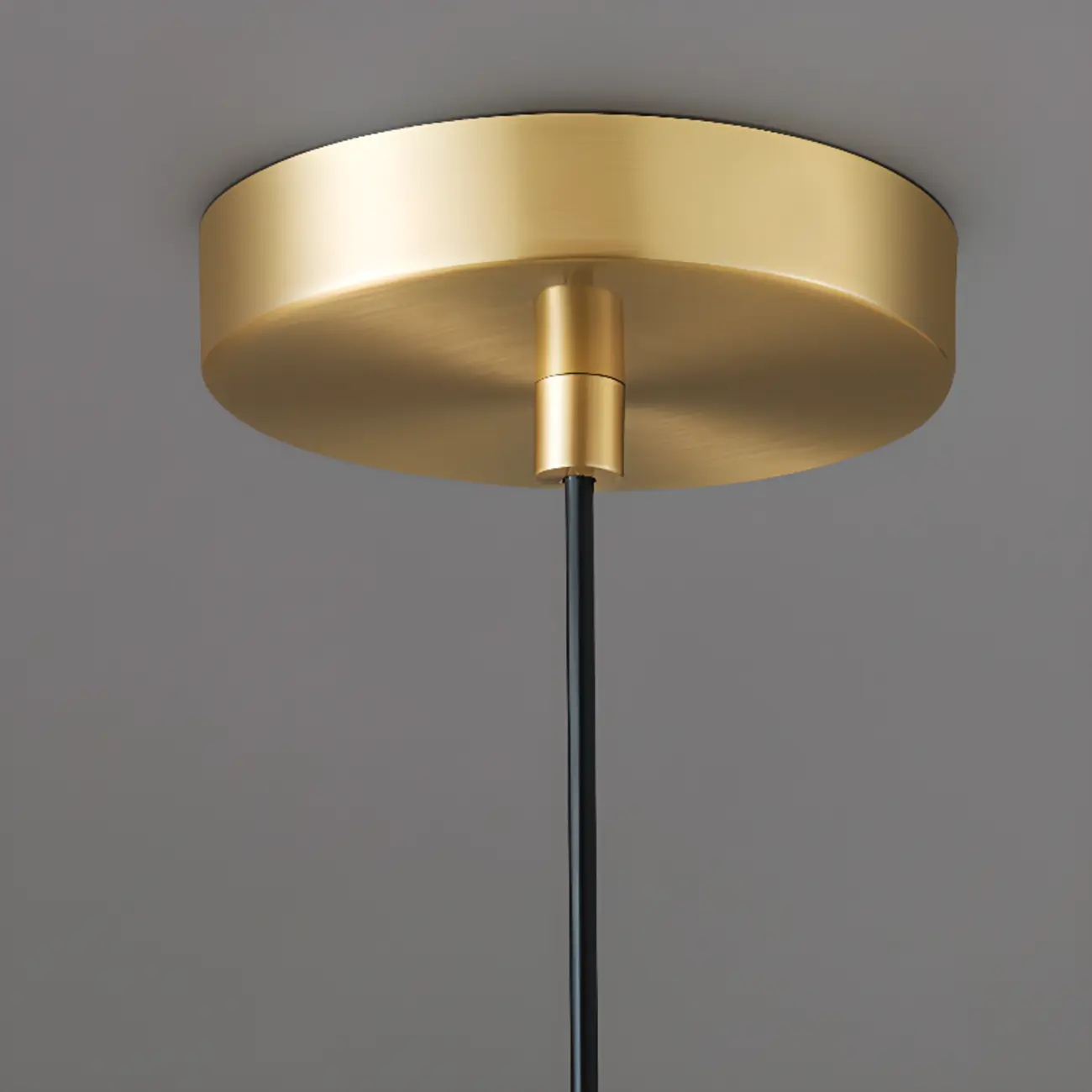 Modern Gold Clear Glass Shell Pendant Light | homeyfad