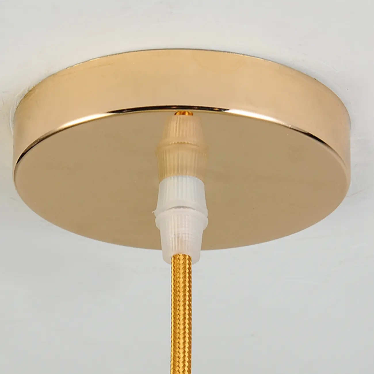  Art Deco Gold Metal Crystal Geometric Pendant Light Image - 13 | homeyfad