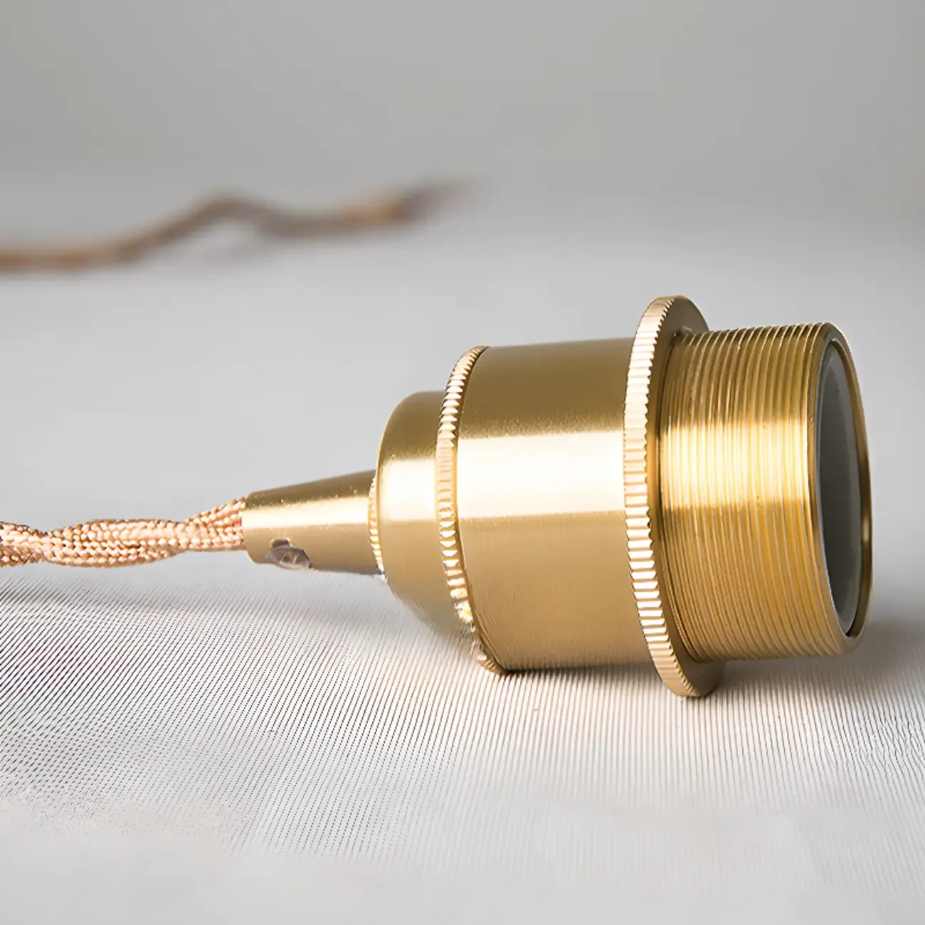 Modern Green Glass Dome Brass Kitchen Pendant Light Image - 6