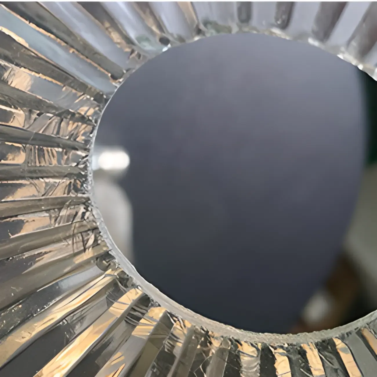 Modern Green Glass Dome Brass Kitchen Pendant Light Image - 8