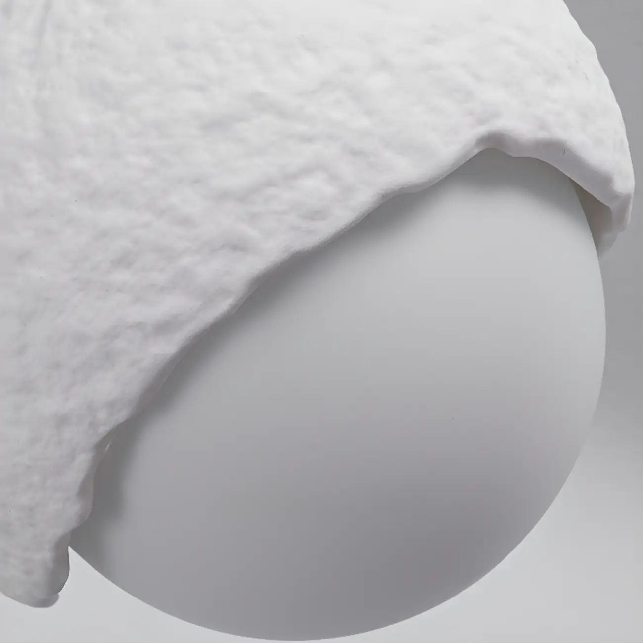 Modern Ceramic Globe Pendant Light for Dining Area Image - 7 | homeyfad