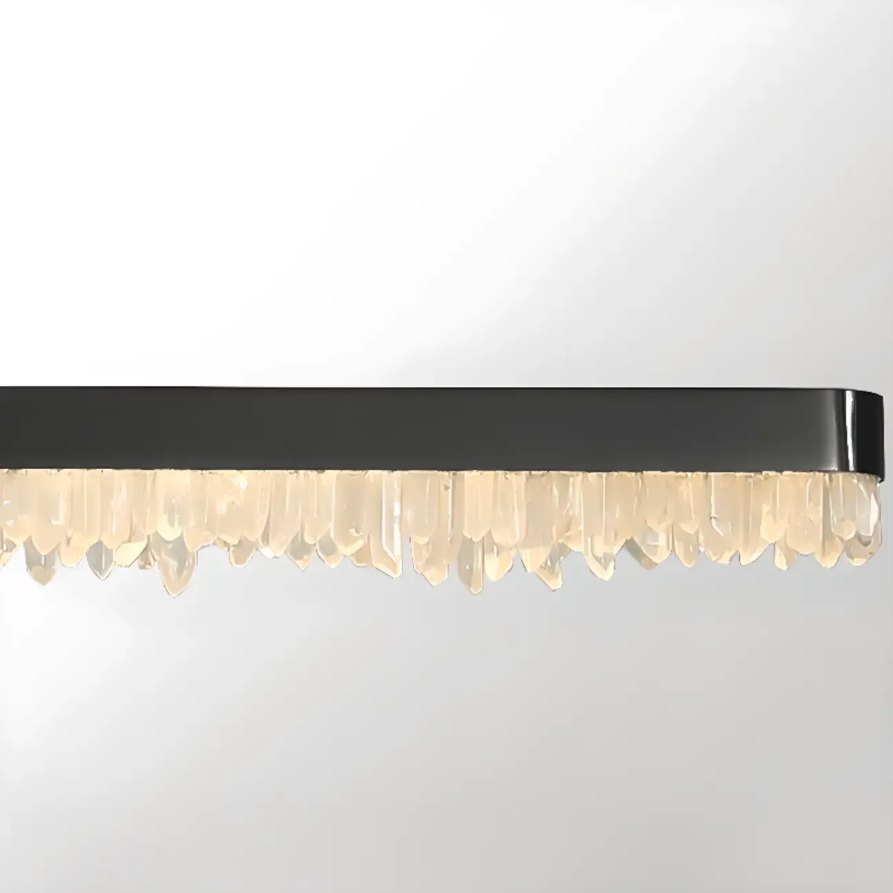 Modern Crystal Kitchen Island Light Dimmable LED for Dining Image - 7