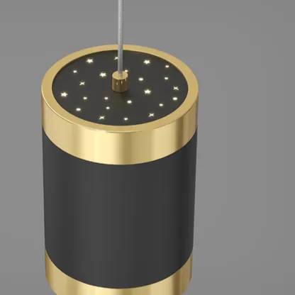 Stylish LED Metal Linear Island Light Adjustable for Dining Area