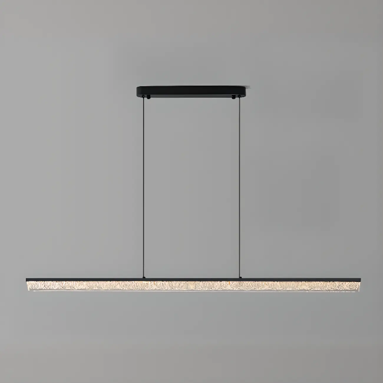 Modern Rectangle Dimmable LED Kitchen Island Pendant Lighting Image - 2 | homeyfad