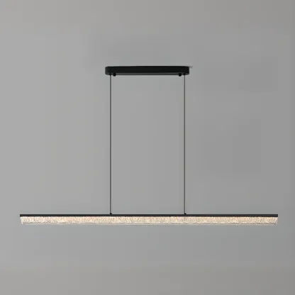 Modern Rectangle Dimmable LED Kitchen Island Pendant Lighting Image - 2