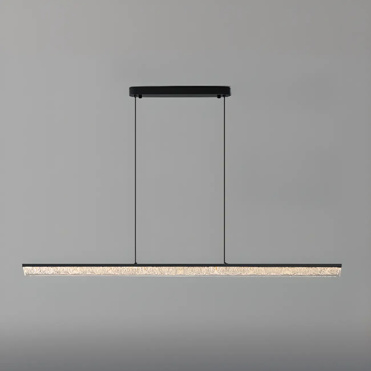 Modern Rectangle Dimmable LED Kitchen Island Pendant Lighting Image - 3