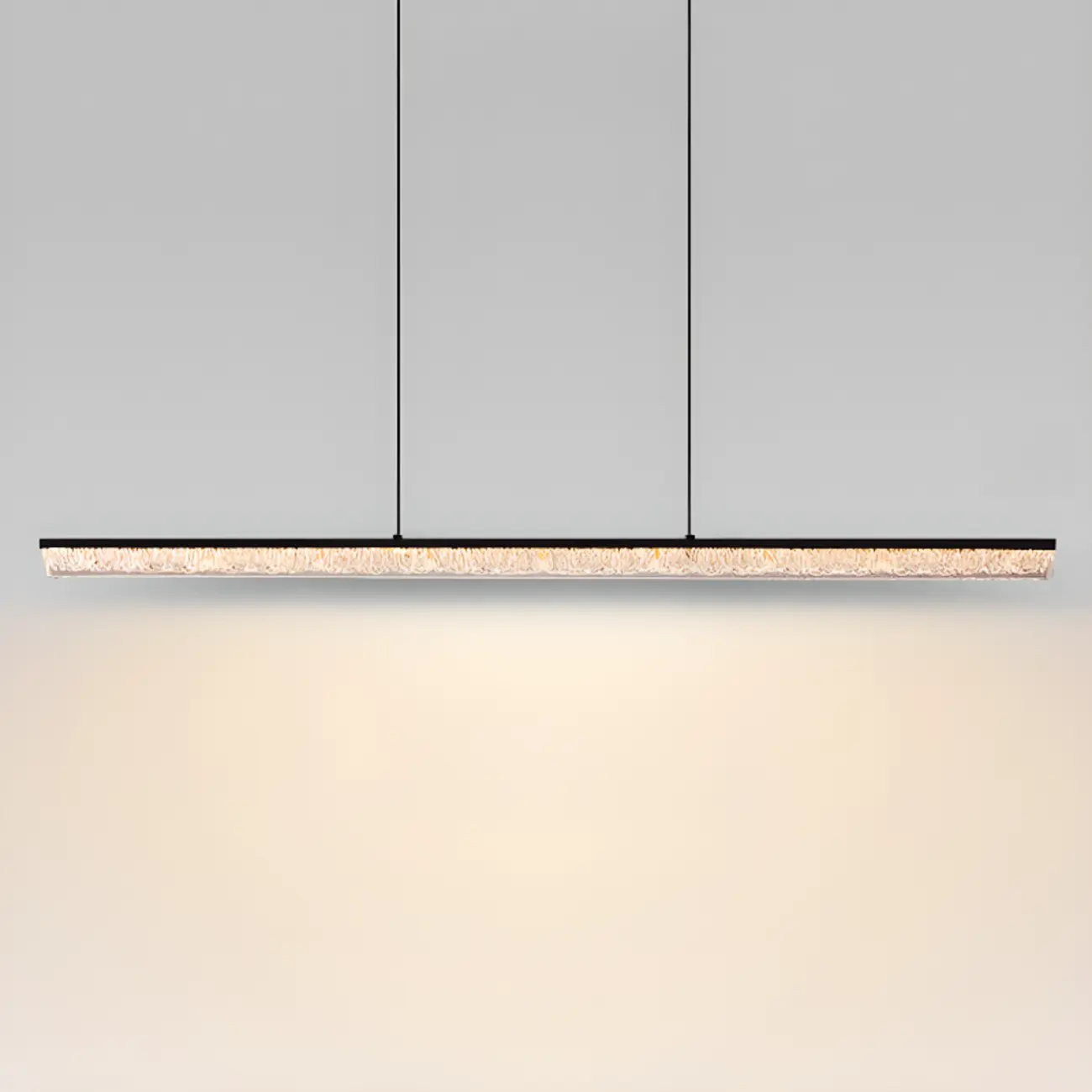 Modern Rectangle Dimmable LED Kitchen Island Pendant Lighting Image - 6 | homeyfad