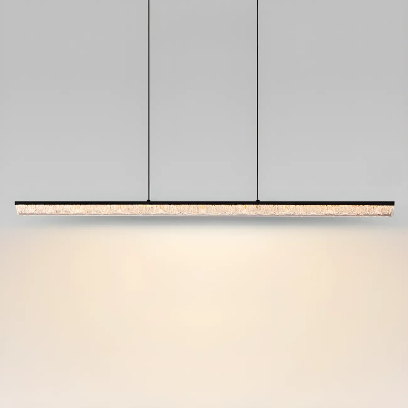 Modern Rectangle Dimmable LED Kitchen Island Pendant Lighting Image - 6