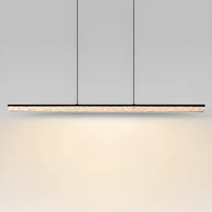 Modern Rectangle Dimmable LED Kitchen Island Pendant Lighting Image - 6