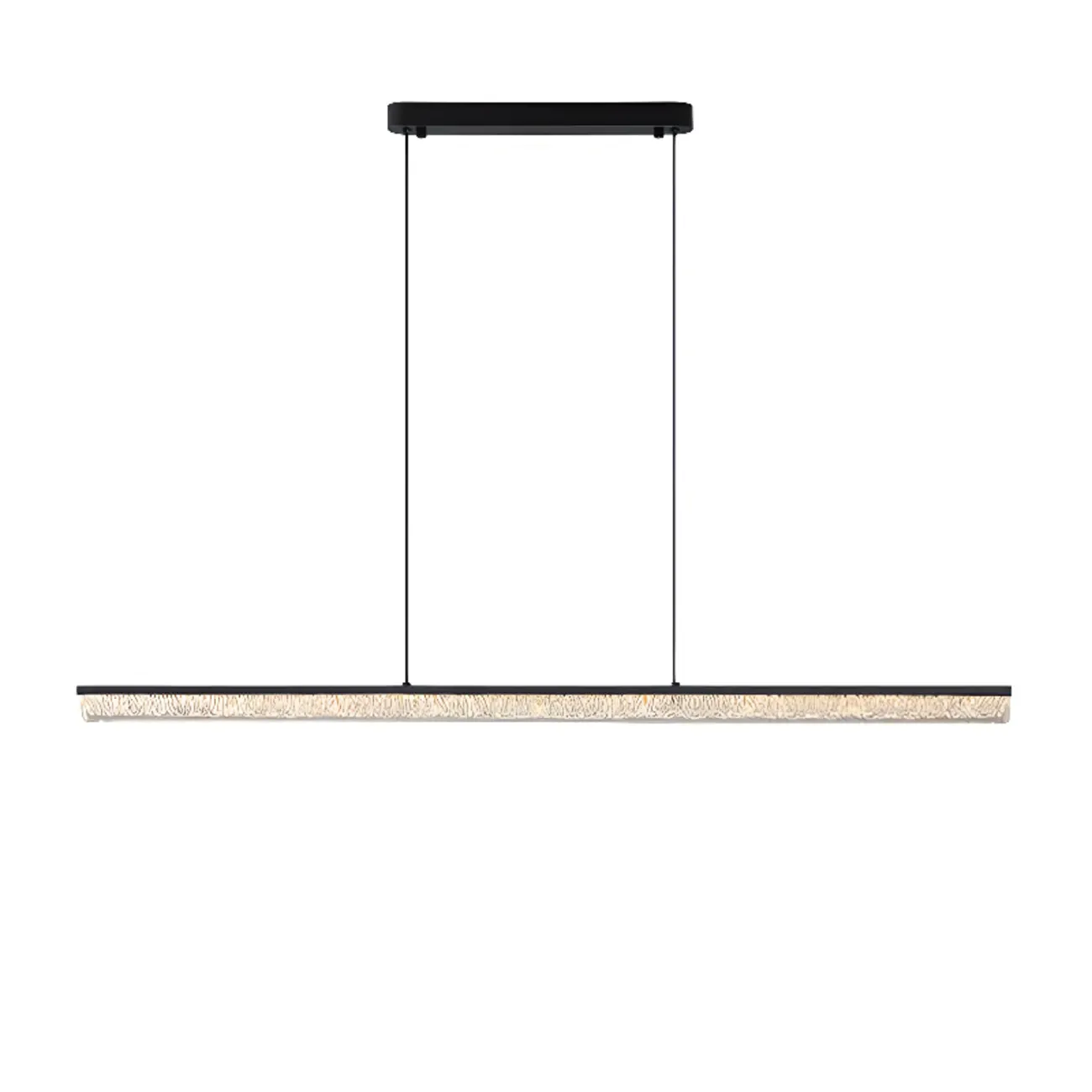 Modern Rectangle Dimmable LED Kitchen Island Pendant Lighting Image - 7
