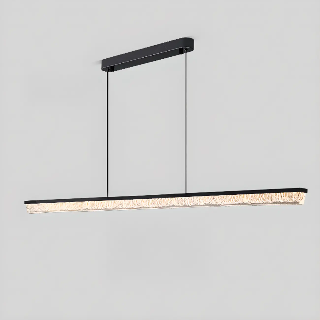 Modern Rectangle Dimmable LED Kitchen Island Pendant Lighting Image - 8 | homeyfad