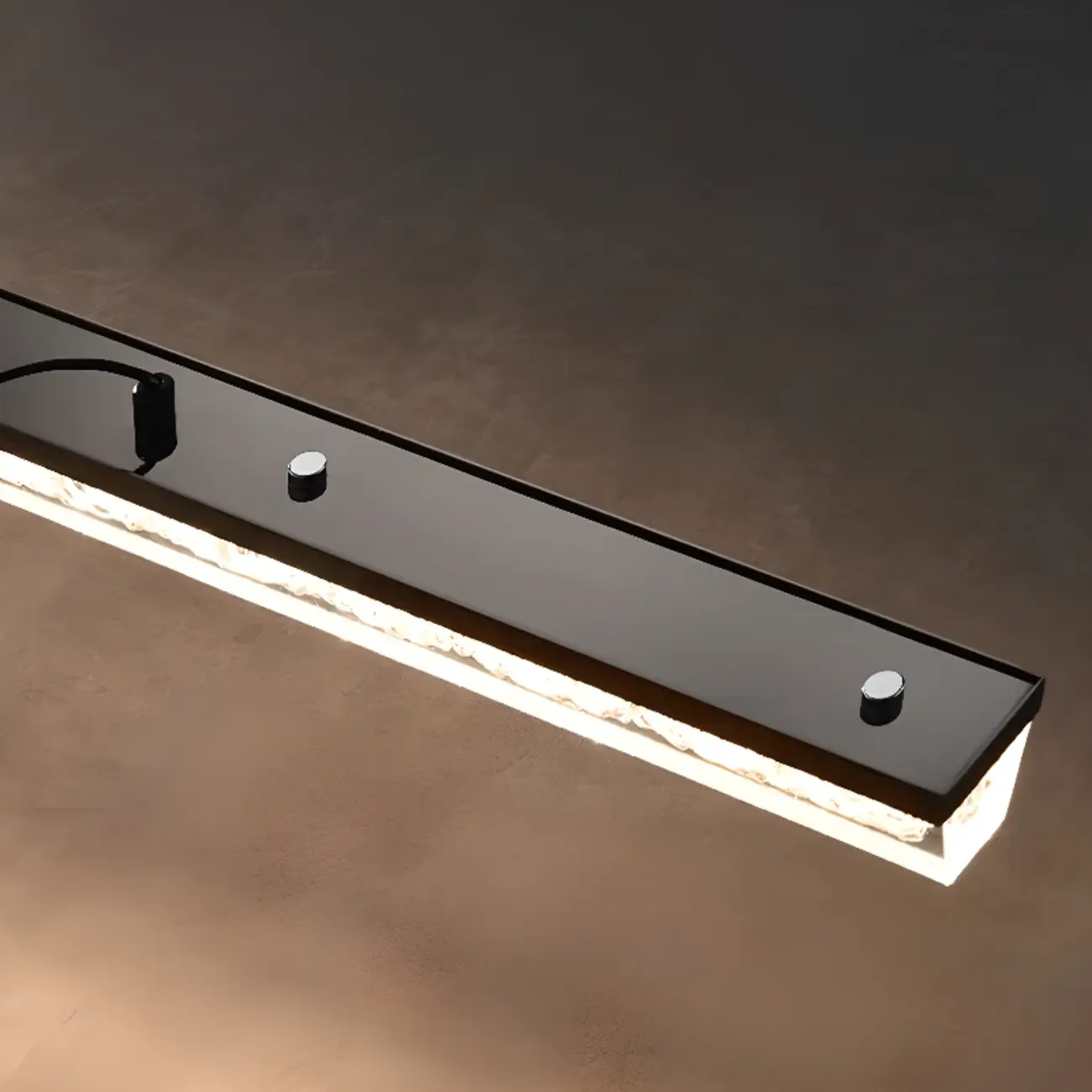 Modern Rectangle Dimmable LED Kitchen Island Pendant Lighting Image - 11