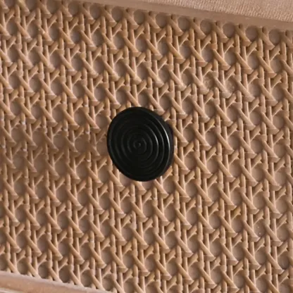 Rustic Multi-Color Wooden Bookcase with Drawers Image - 12