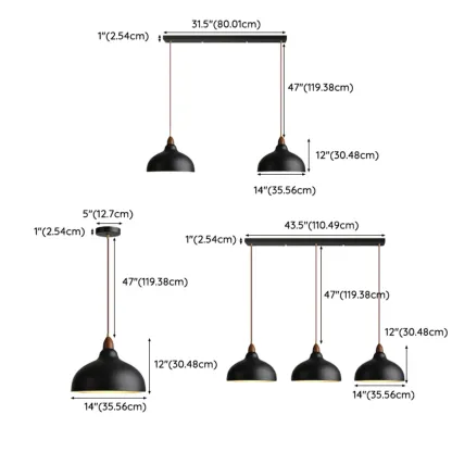 Modern Adjustable Metal Pendant Light for Dining Image - 6