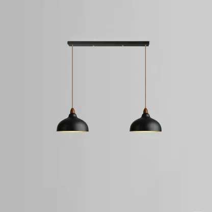 Modern Adjustable Metal Pendant Light for Dining Image - 7