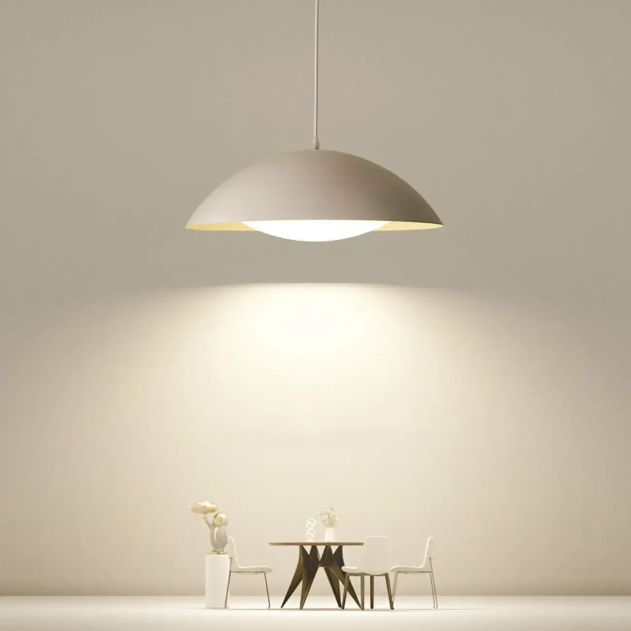 Modern Metal Pendant Lights for Kitchen Island Image - 4