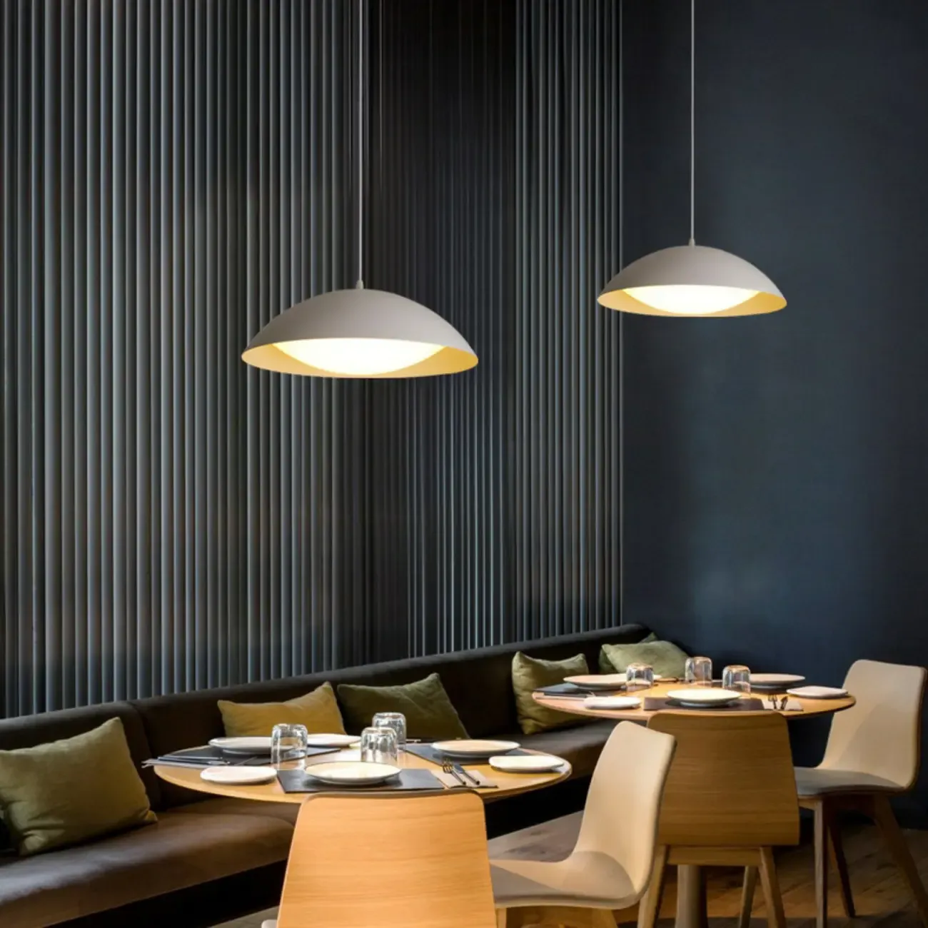 Modern Metal Pendant Lights for Kitchen Island Image - 3