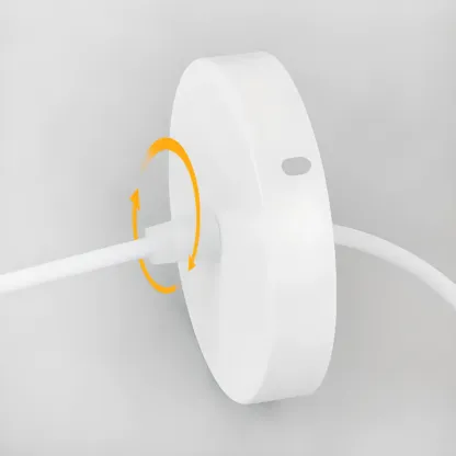 Minimalist White Globe Glass Kitchen Pendant Light Adjustable Image - 8