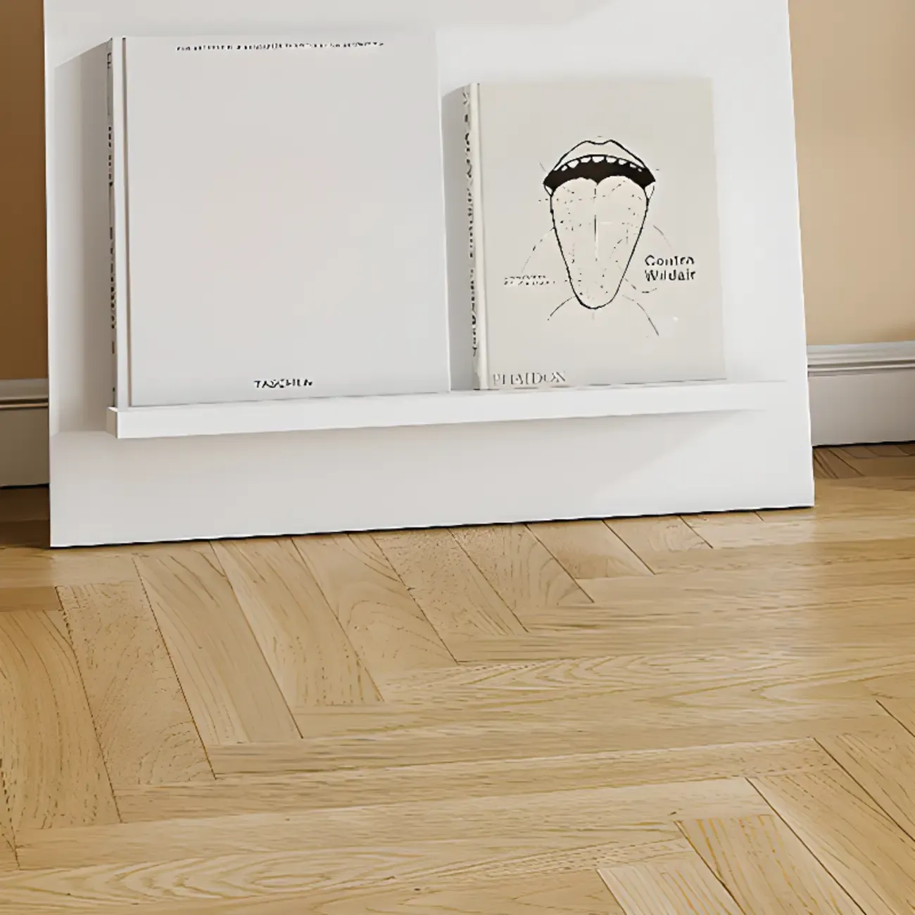 Scandinavian Solid Wood 4-Tier Ladder Bookcase Image - 22