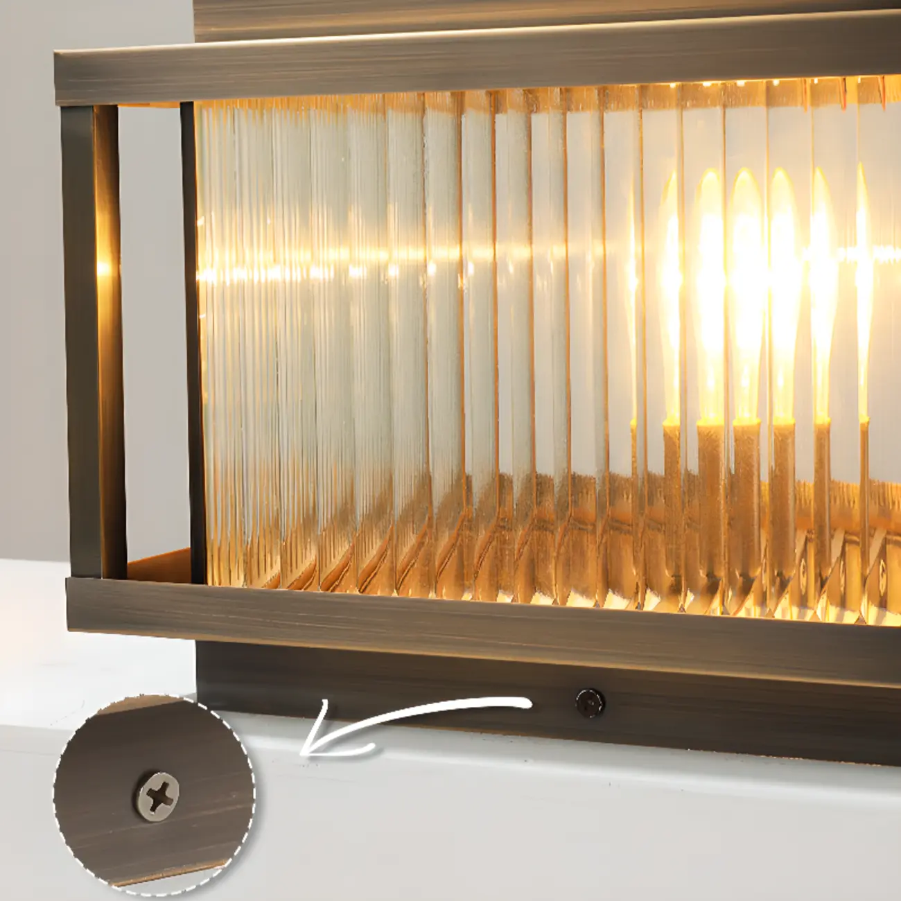 Rustic Bronze Metal Square Solar Post Cap Light for Patio Image - 10 | homeyfad