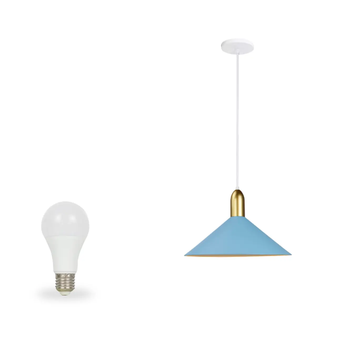 Industrial Metal Cone Pendant Light for Kitchen Image - 13 | homeyfad