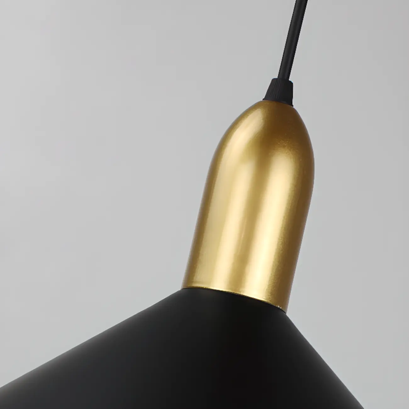 Industrial Metal Cone Pendant Light for Kitchen Image - 3 | homeyfad