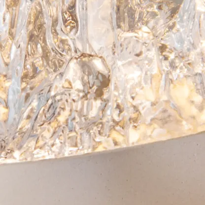 Modern Globe Clear Metal Adjustable Pendant Light for Bedroom