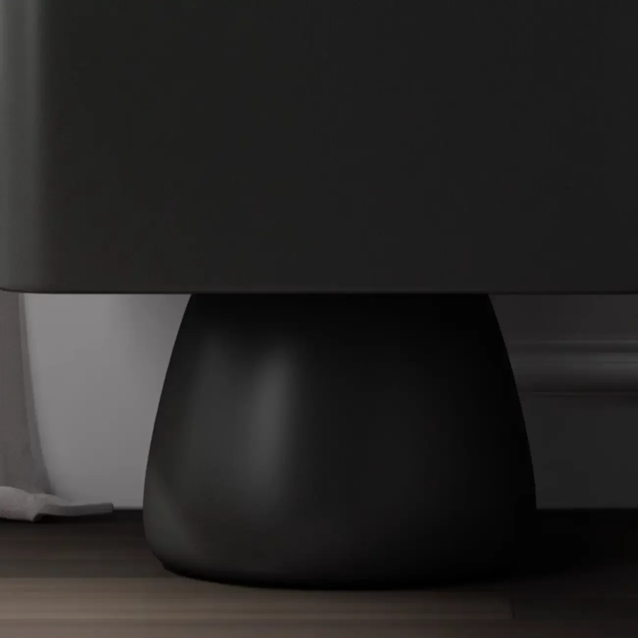 Art Decor Glass Top Beige Wood Drawer Nightstand Image - 14