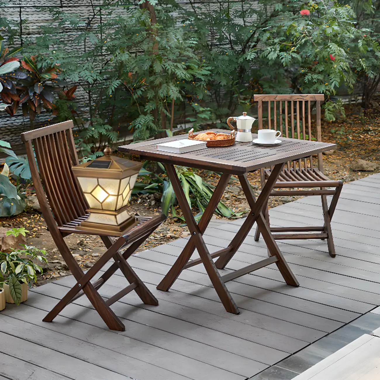 Vintage Bronze Solar Square Post Cap Light for Outdoor | homeyfad