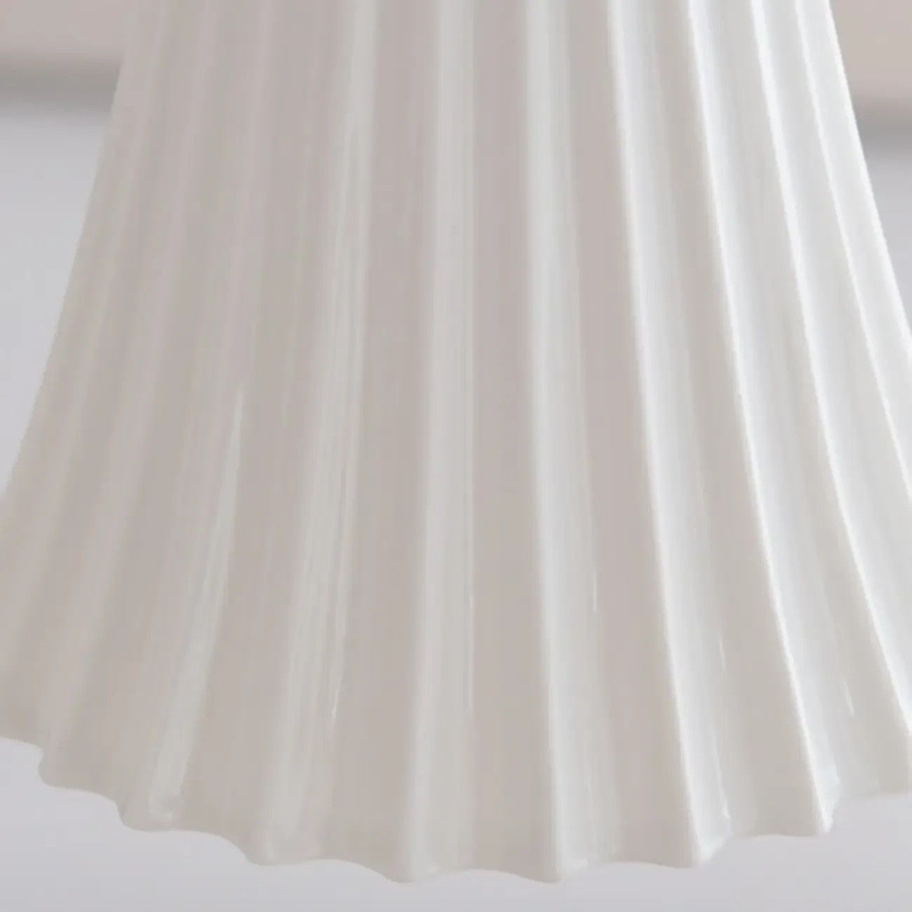 Modern Metal Chandelier with Elegant Shades for Living Room Image - 6