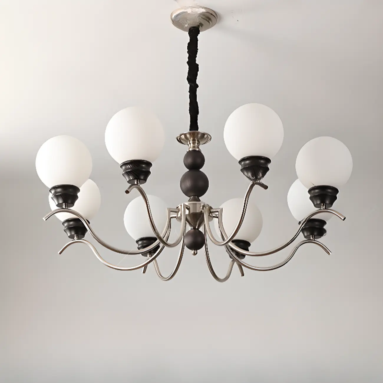 Modern Globe Iron Chandelier for Dining Room Image - 8 | homeyfad