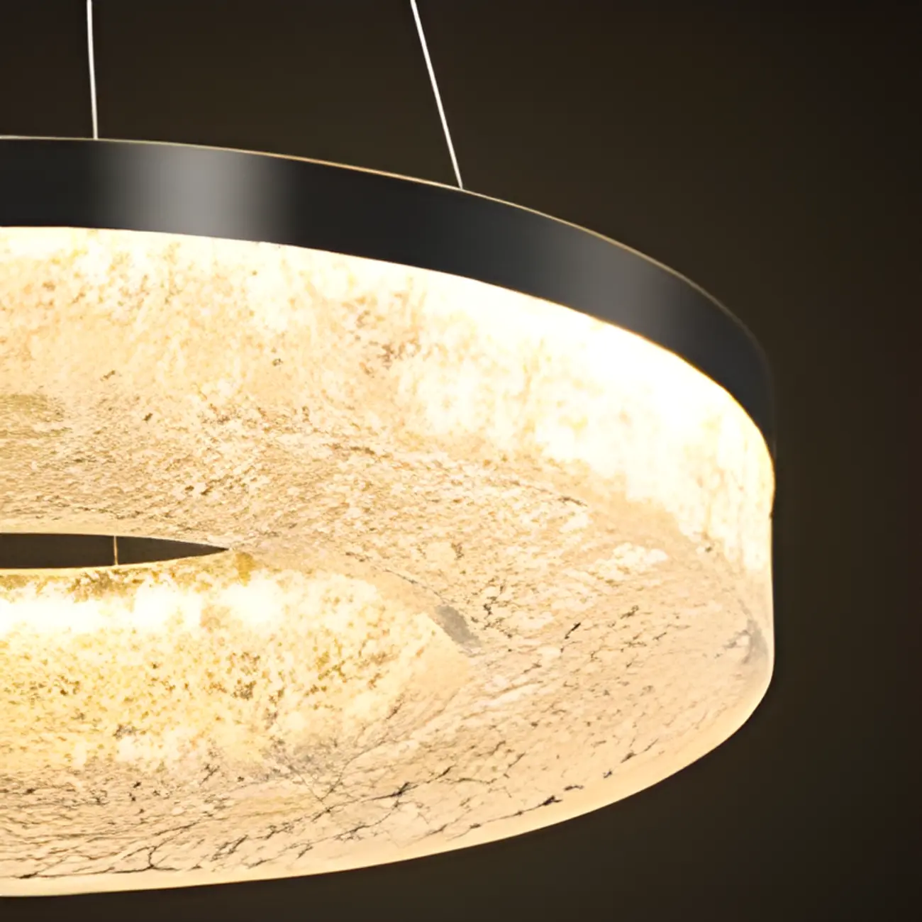 Modern Crystal Ring Chandelier for Luxury Interiors Image - 17 | homeyfad