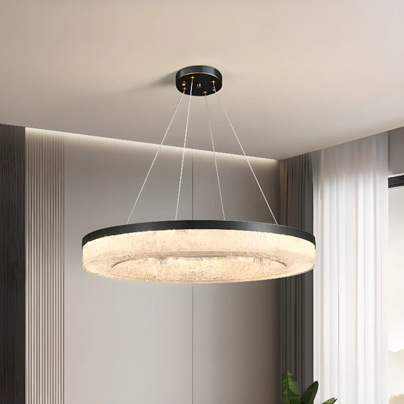 Modern Crystal Ring Chandelier for Luxury Interiors Image - 18 | homeyfad