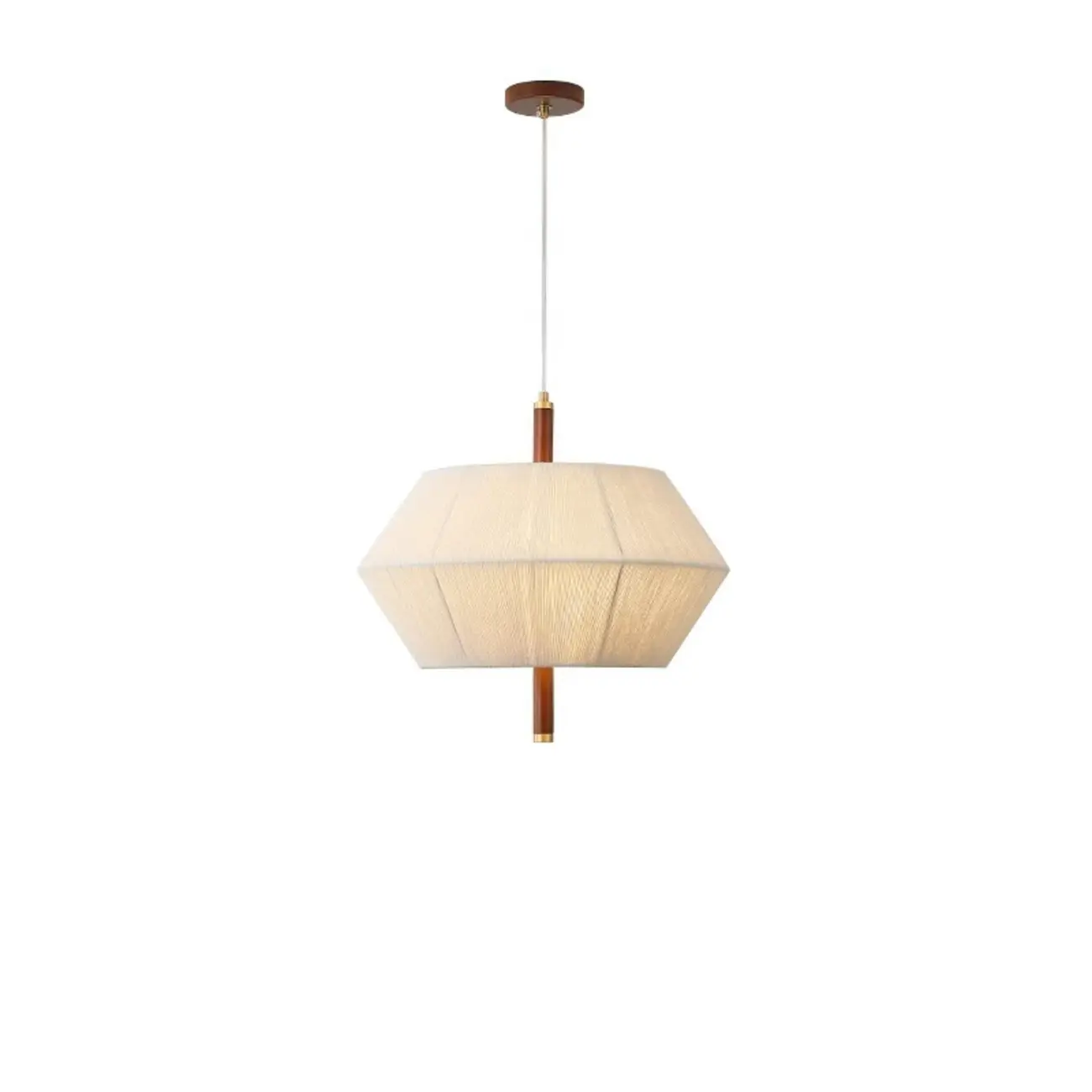 Modern Woven Fabric Dining Room Pendant Light | homeyfad