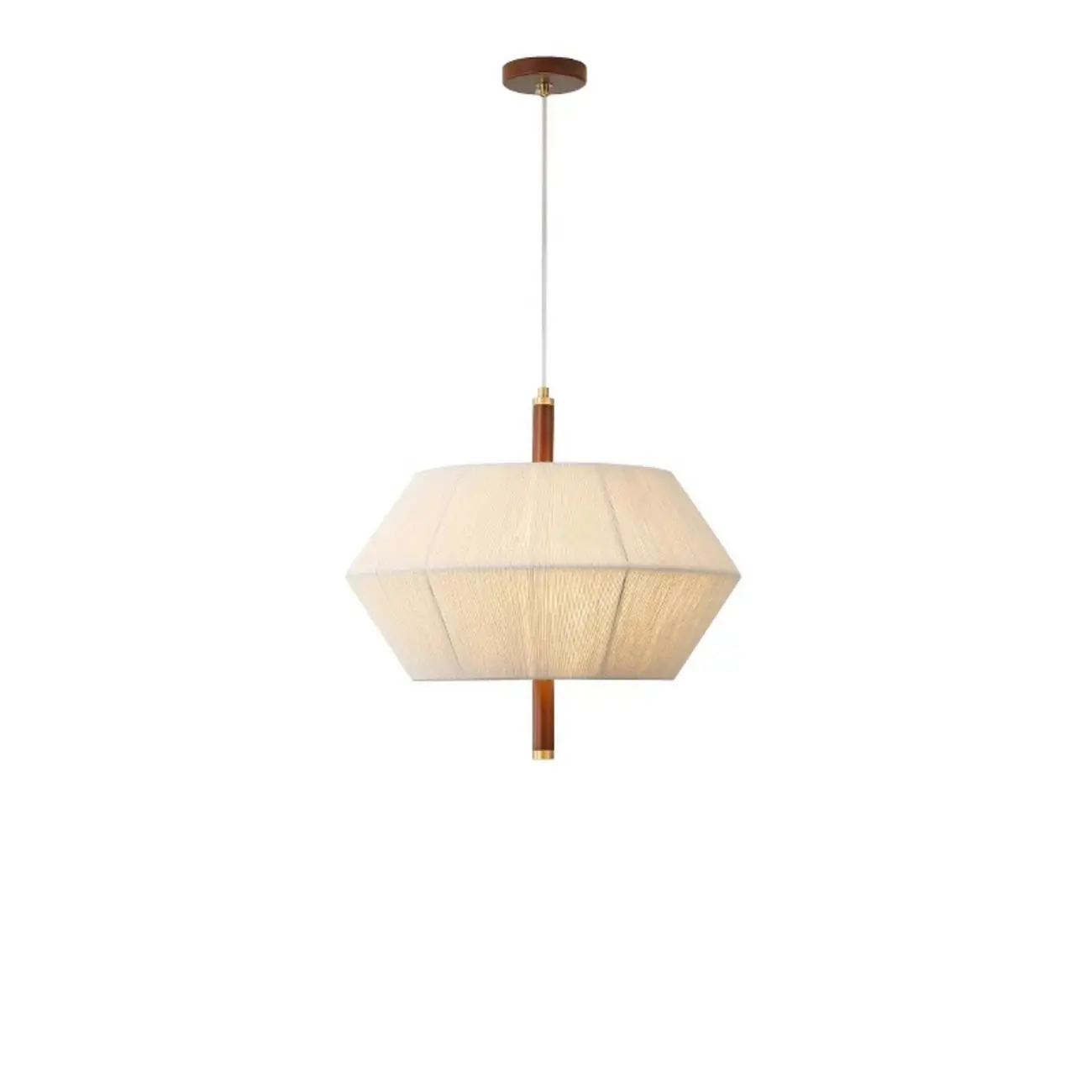 Modern Woven Fabric Dining Room Pendant Light | homeyfad