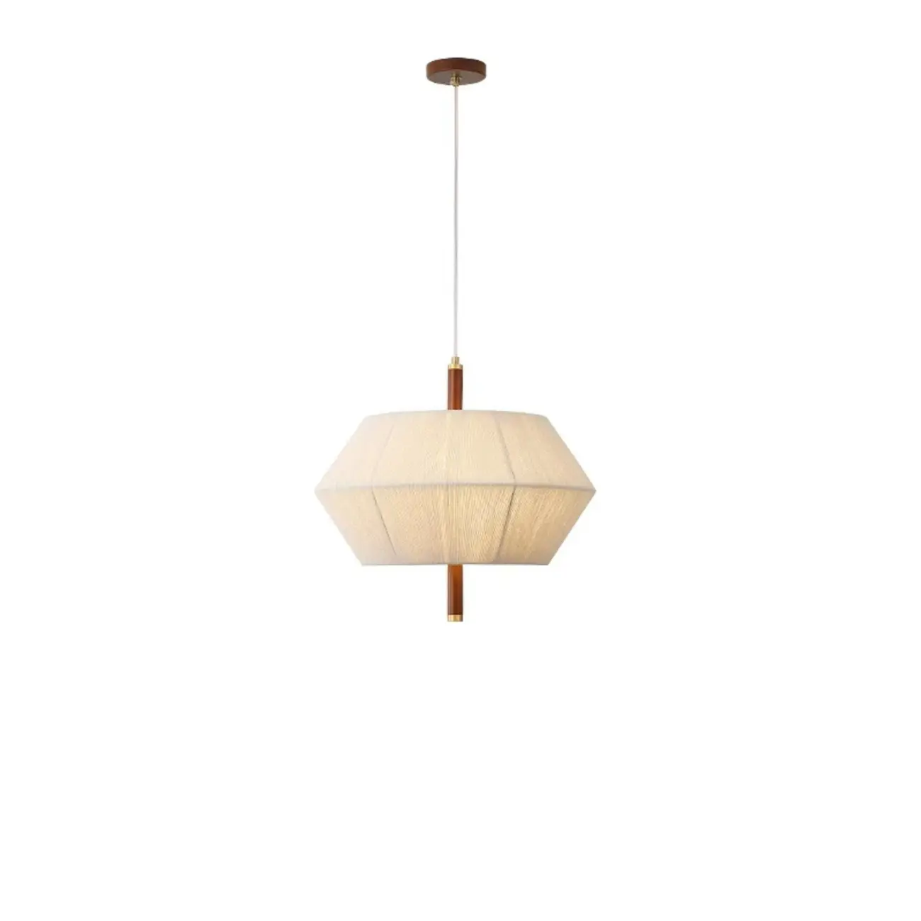 Modern Woven Fabric Dining Room Pendant Light | homeyfad