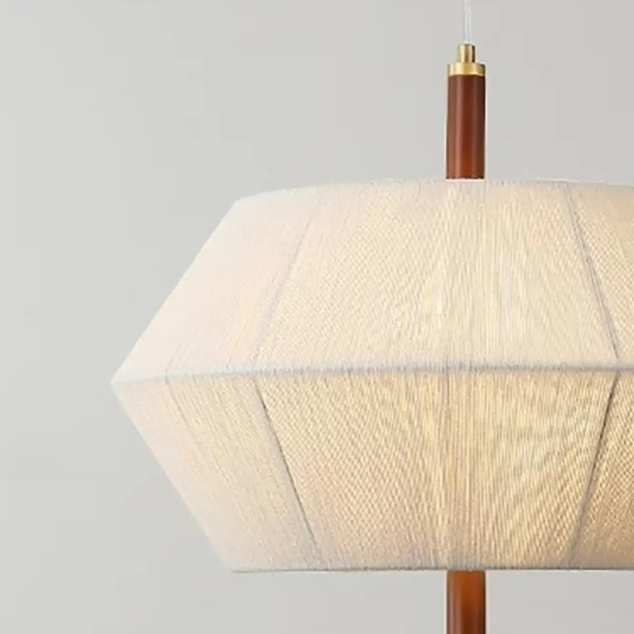 Modern Woven Fabric Dining Room Pendant Light | homeyfad